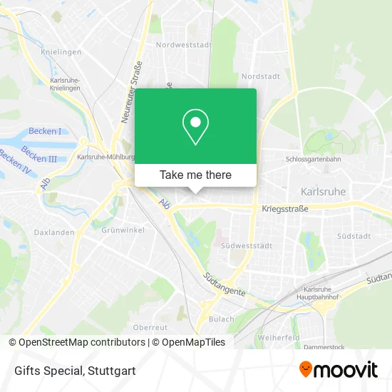 Карта Gifts Special