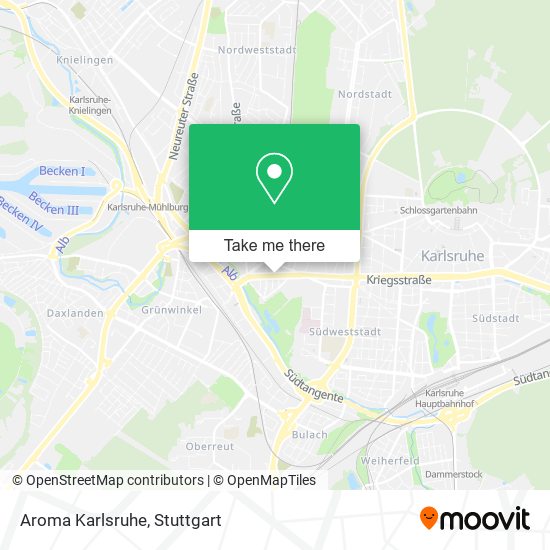 Карта Aroma Karlsruhe