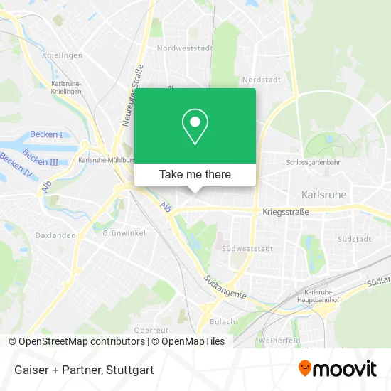 Gaiser + Partner map