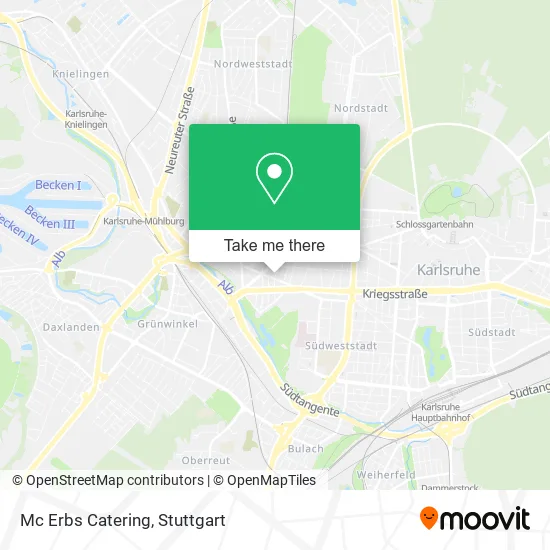 Карта Mc Erbs Catering