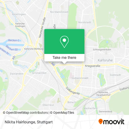 Карта Nikita Hairlounge