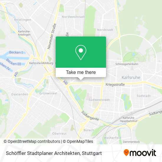 Карта Schöffler Stadtplaner Architekten