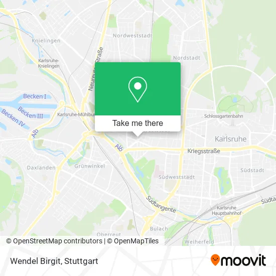 Карта Wendel Birgit