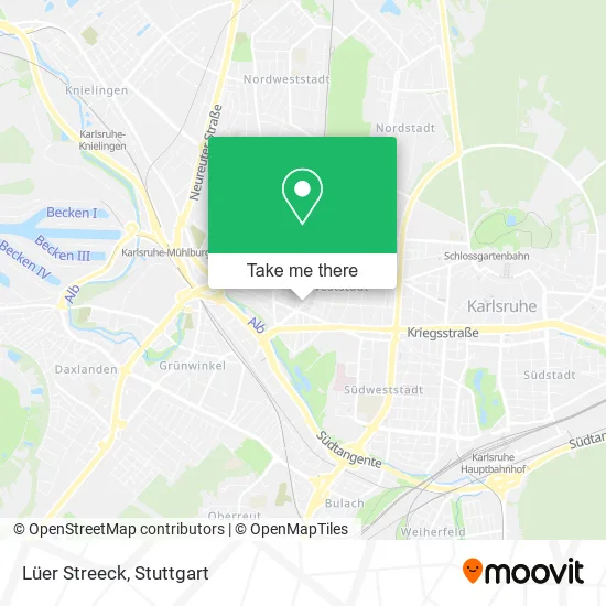 Карта Lüer Streeck