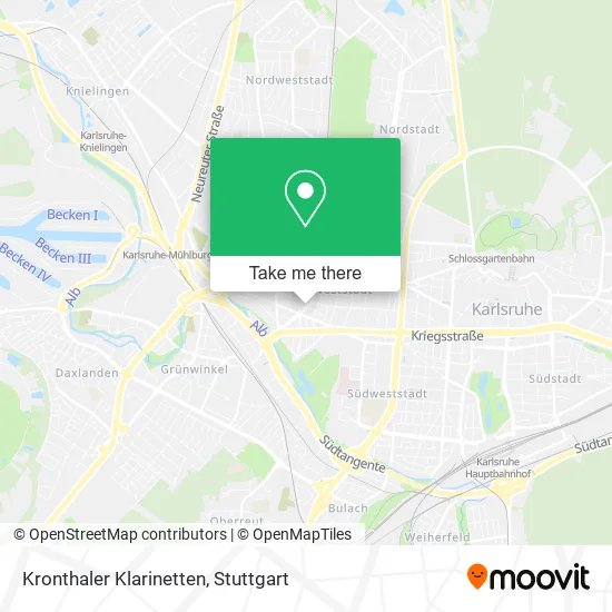 Карта Kronthaler Klarinetten