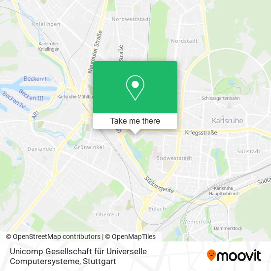 Карта Unicomp Gesellschaft für Universelle Computersysteme