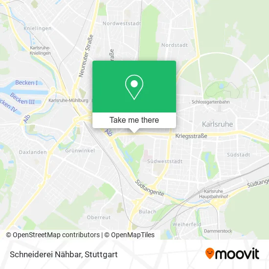 Карта Schneiderei Nähbar
