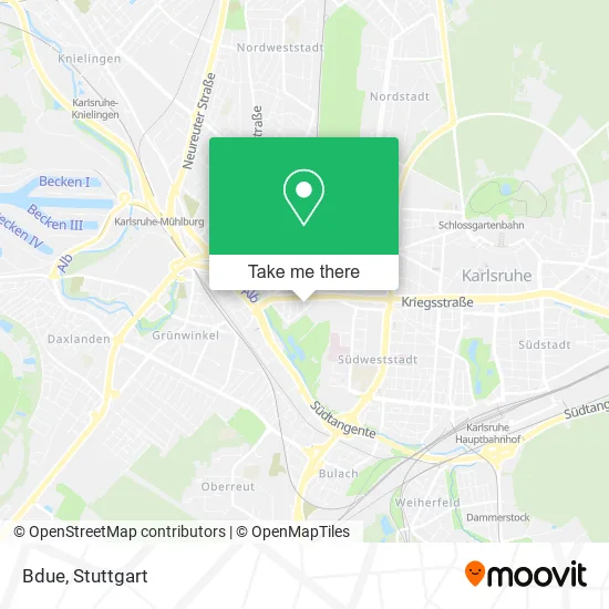 Карта Bdue