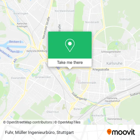 Карта Fuhr, Müller Ingenieurbüro