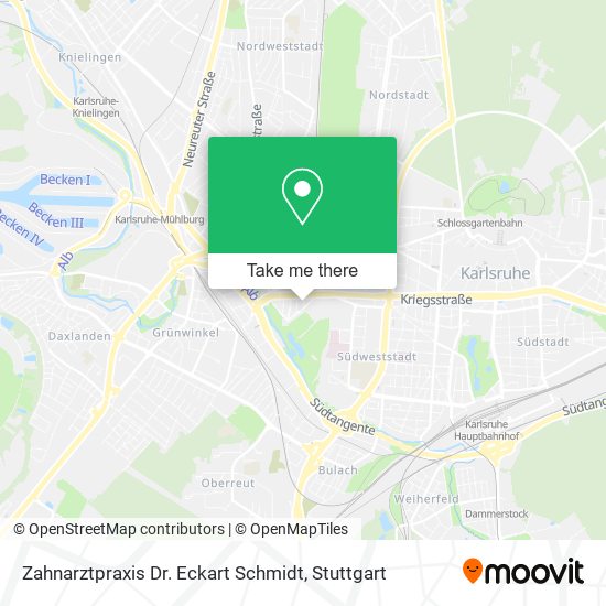 Карта Zahnarztpraxis Dr. Eckart Schmidt