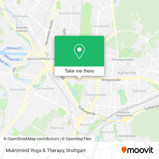 Карта Muktimind Yoga & Therapy
