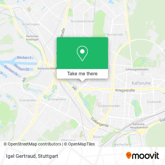 Карта Igel Gertraud