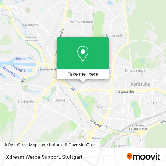 Карта Xdream Werbe-Support
