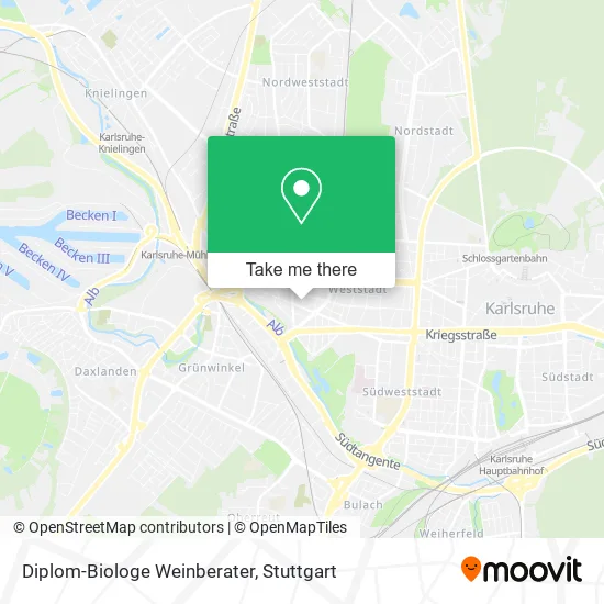 Карта Diplom-Biologe Weinberater