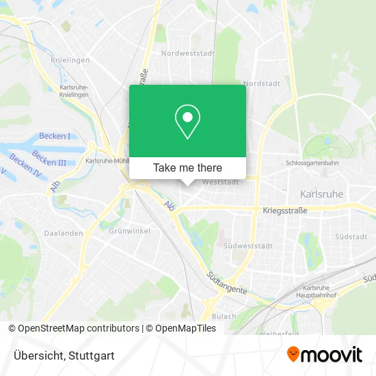 Карта Übersicht