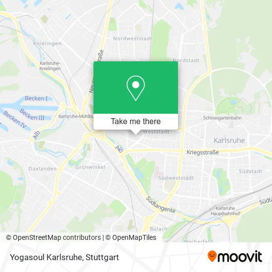 Карта Yogasoul Karlsruhe
