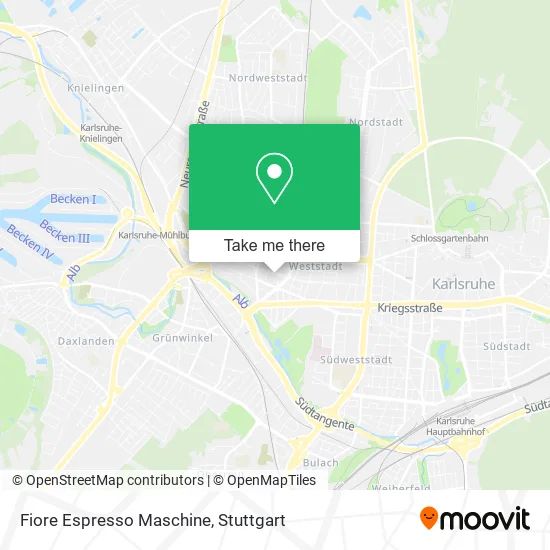 Карта Fiore Espresso Maschine