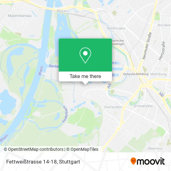 Карта Fettweißtrasse 14-18