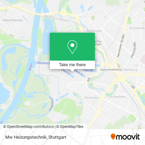 Карта Mw Heizungstechnik