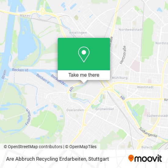 Карта Are Abbruch Recycling Erdarbeiten