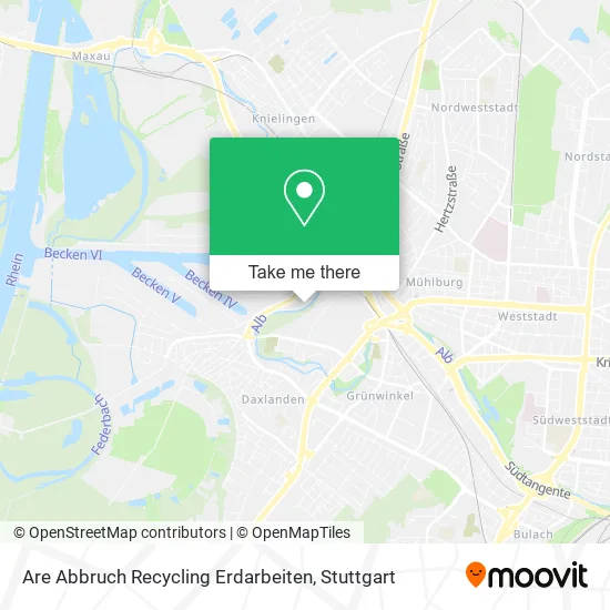 Карта Are Abbruch Recycling Erdarbeiten