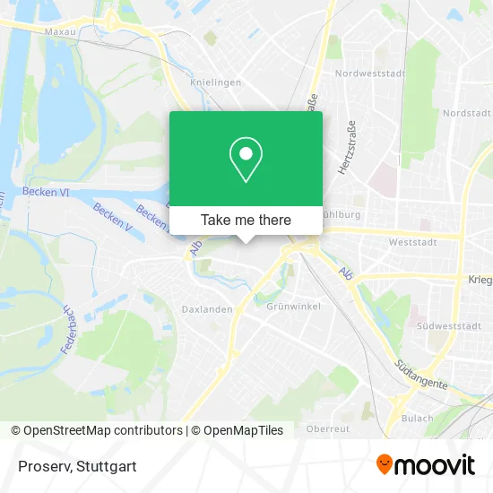 Карта Proserv