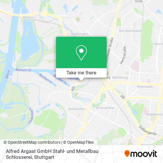 Alfred Argast GmbH Stahl- und Metallbau Schlosserei map
