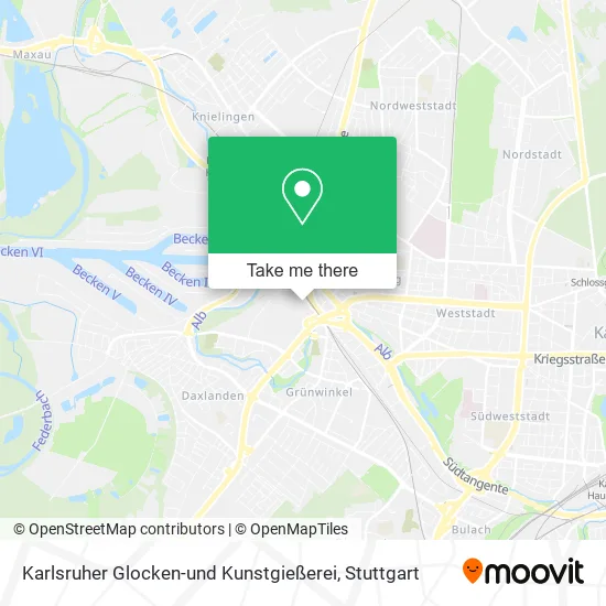 Карта Karlsruher Glocken-und Kunstgießerei
