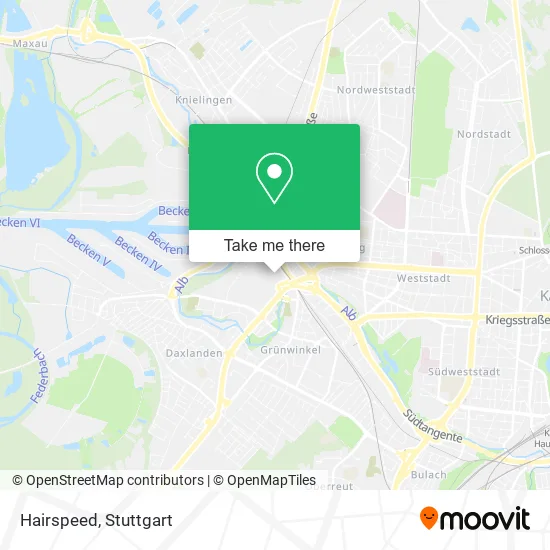 Карта Hairspeed
