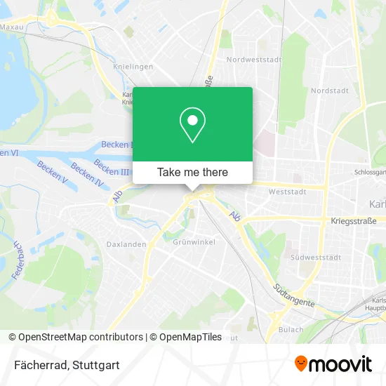 Карта Fächerrad