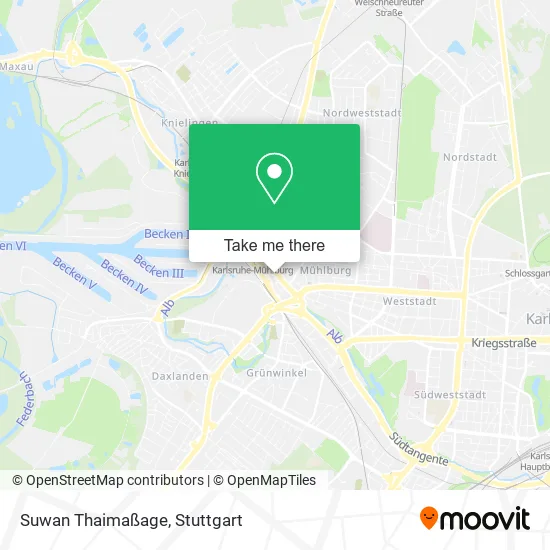 Карта Suwan Thaimaßage