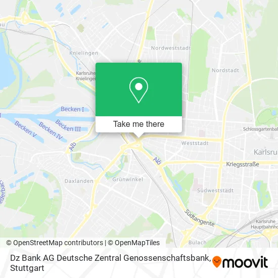 Карта Dz Bank AG Deutsche Zentral Genossenschaftsbank