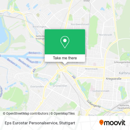 Eps Eurostar Personalservice map