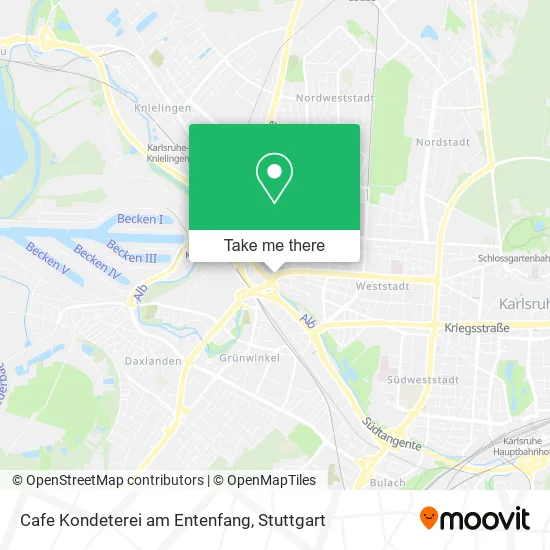 Карта Cafe Kondeterei am Entenfang