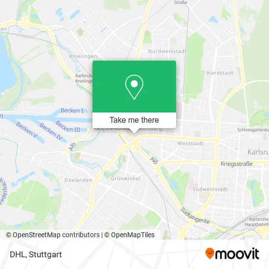 Карта DHL