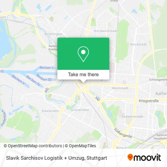 Карта Slavik Sarchisov Logistik + Umzug