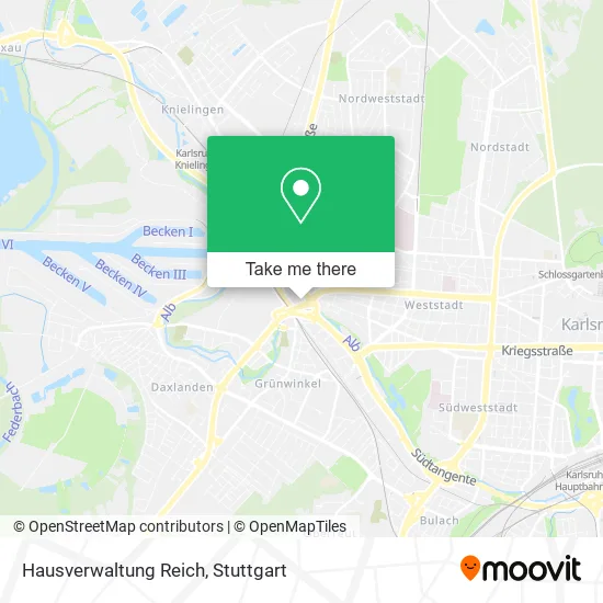 Карта Hausverwaltung Reich