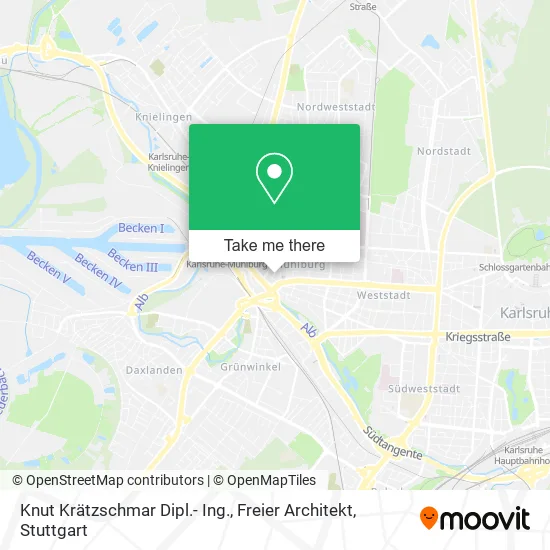 Карта Knut Krätzschmar Dipl.- Ing., Freier Architekt