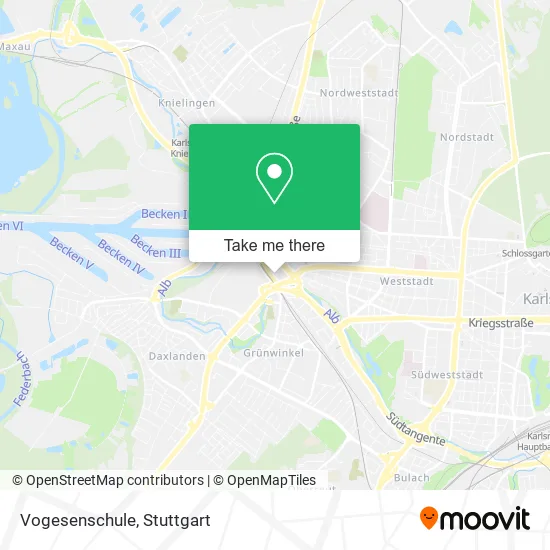 Карта Vogesenschule