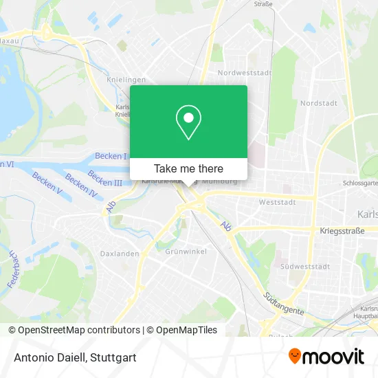 Карта Antonio Daiell