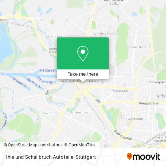 Карта Ihle und Schallbruch Autoteile