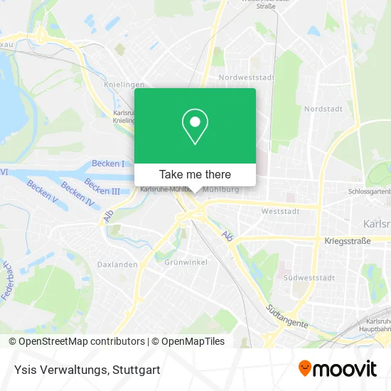 Карта Ysis Verwaltungs