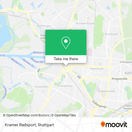 Карта Kramer Radsport