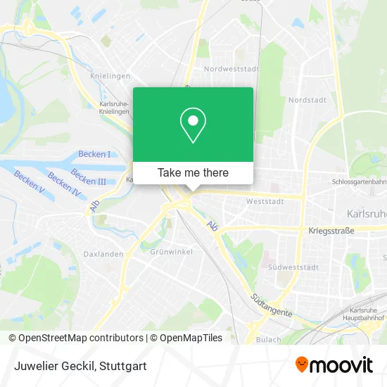 Карта Juwelier Geckil