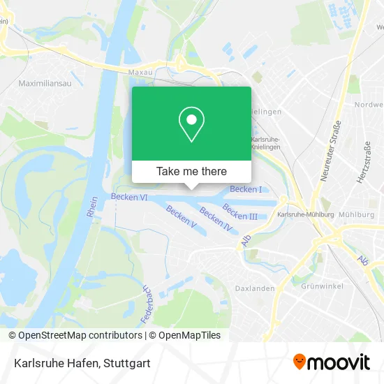 Карта Karlsruhe Hafen