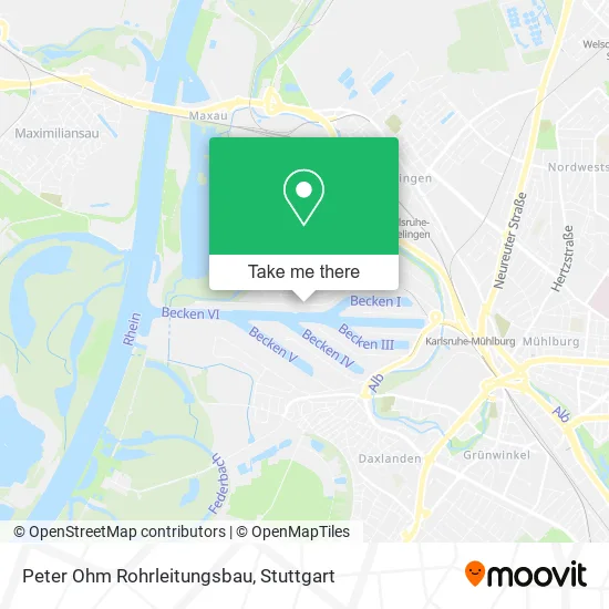 Карта Peter Ohm Rohrleitungsbau