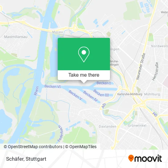 Карта Schäfer