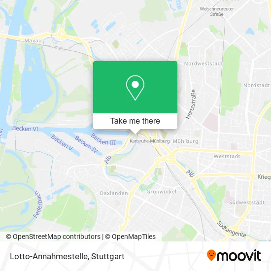 Карта Lotto-Annahmestelle