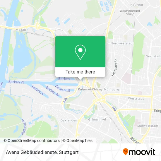 Карта Avena Gebäudedienste