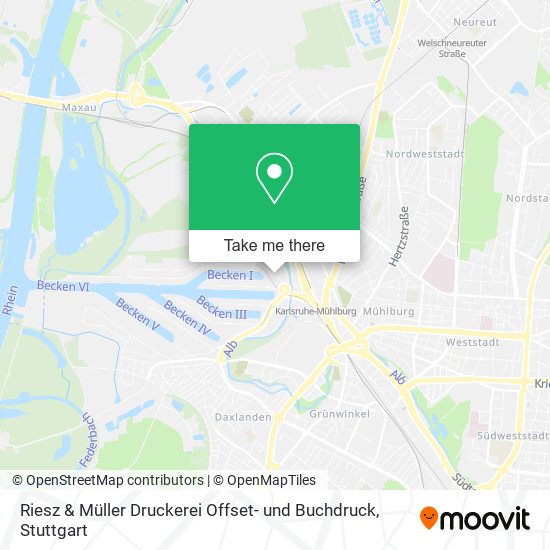 Riesz & Müller Druckerei Offset- und Buchdruck map
